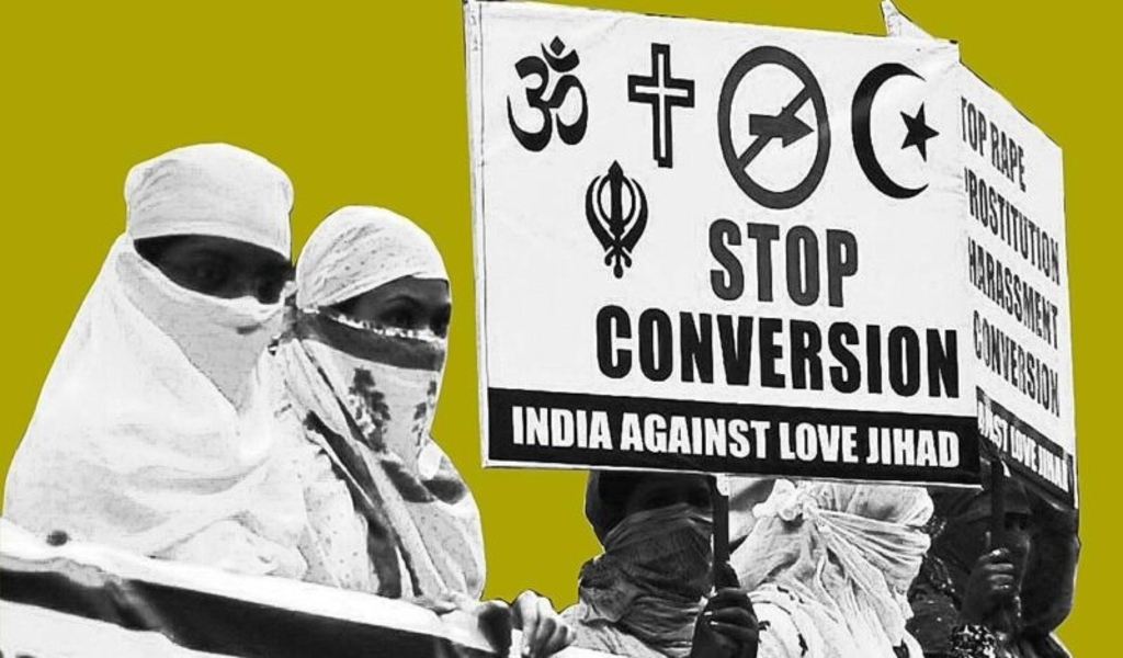 Protest against conversion law