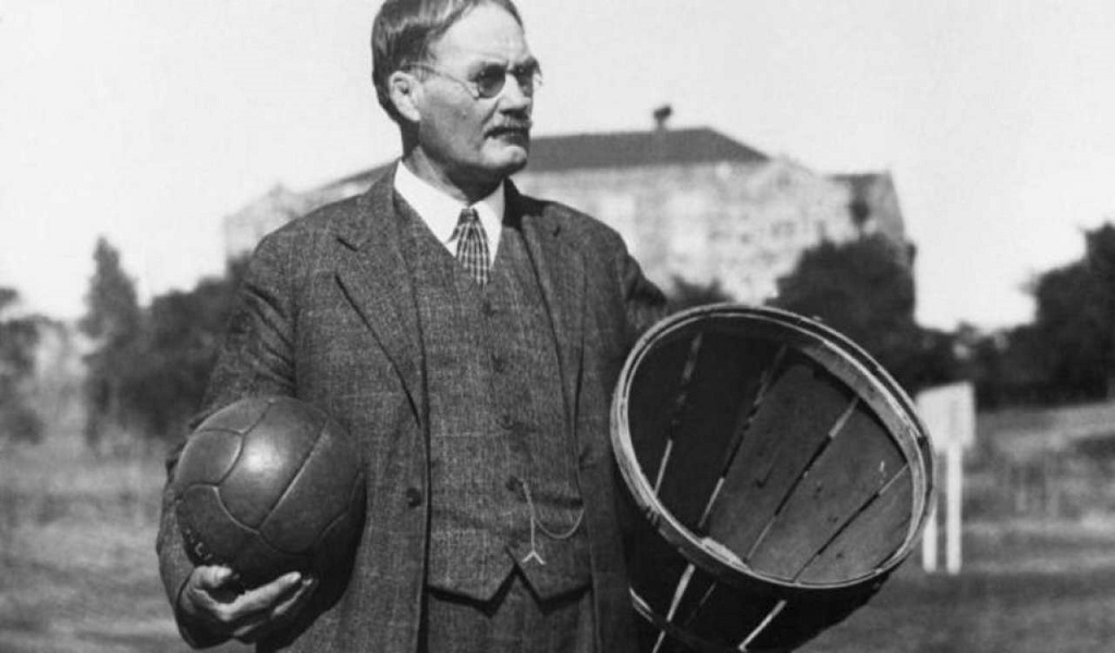 "Tribute to the man on invented the game of basketball – James Naismith"