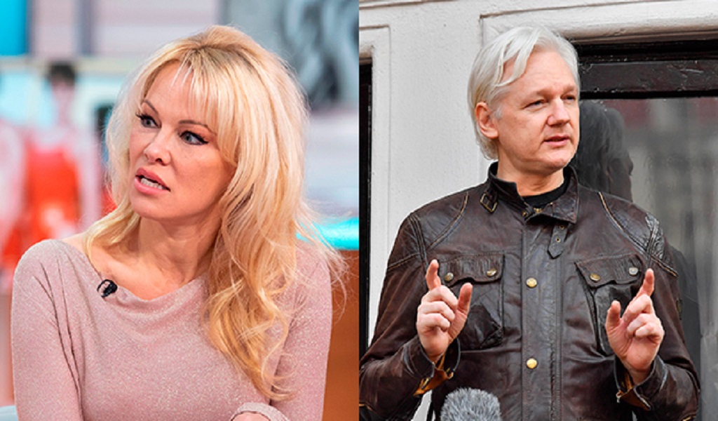 "Pamela Anderson seeks Donald Trump’s help to pardon Founder of WikiLeaks, Julian Assange"